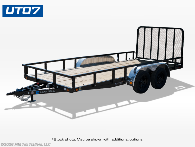 2025 Load Trail UT 83" x 18' Tandem Axle Utility Trailer