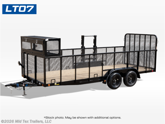 2027 Load Trail LT 83" x 18' Tandem Axle Landscape Trailer 2027 Load Trail LT 83" x 18' Tandem Axle Landscape Trailer