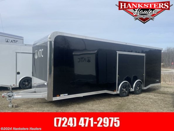2024 ATC ROM 450 24' Enclosed Car Trailer available in Homer City, PA