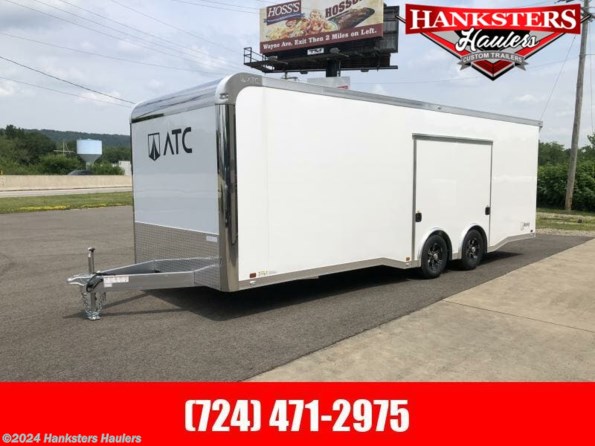 2024 ATC ROM-400 Enclosed Car Trailer available in Homer City, PA