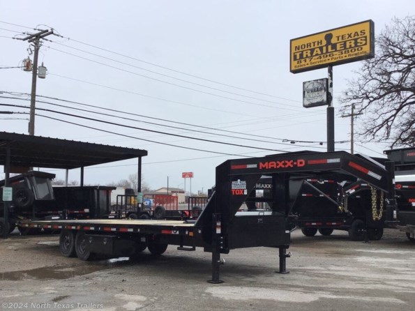 2024 MAXX-D TOX10226G 8.5X26 TANDEM AXLE 16K GOOSENECK FLATBED available in Fort Worth, TX