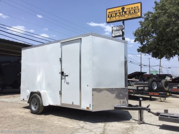 2023 Cargo Express CSCBC6.0X12SI2FF 6X12 SINGLE 3K ENCLOSED CARGO TRA available in Fort Worth, TX