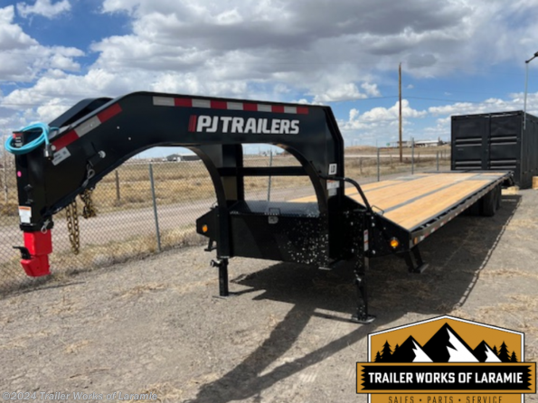 2024 PJ Trailers Gooseneck Flatbed Trailer 40 FT LD401  Fla available in Laramie, WY