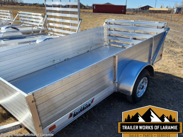 2024 Triton Trailers fit 1064 Utility Trailer solid sides, bifold available in Laramie, WY