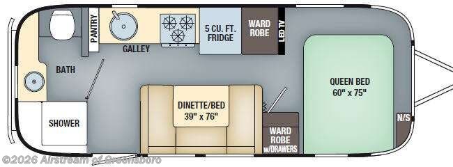 Used 2017 Airstream International Serenity 23FB available in Colfax, North Carolina