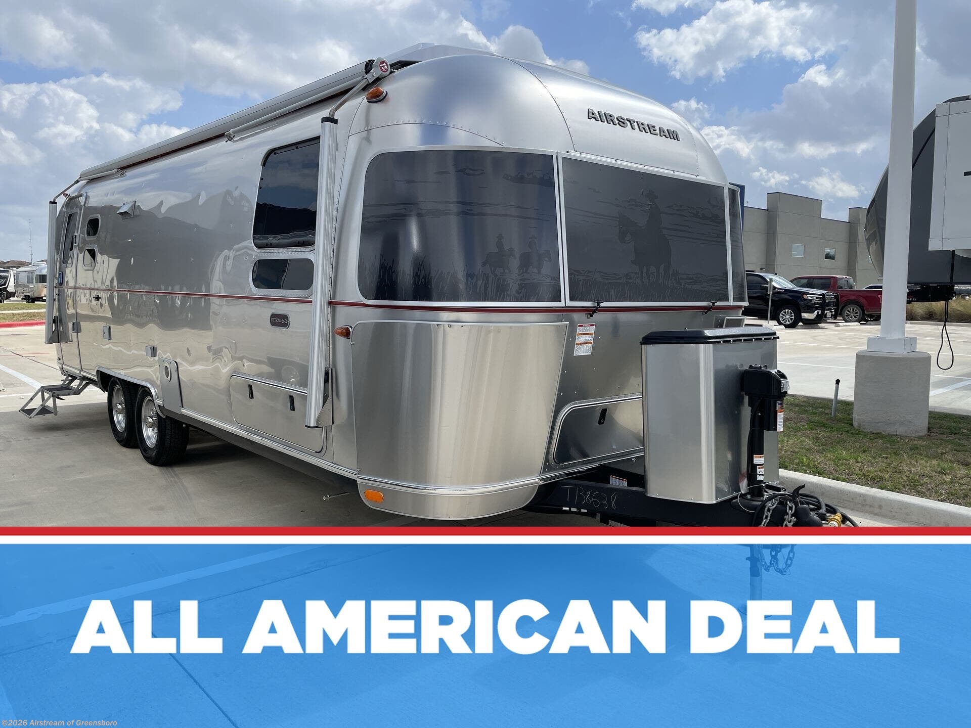 New 2026 Airstream  Stetson + 6666 Special Edition Queen Bed available in Colfax, North Carolina