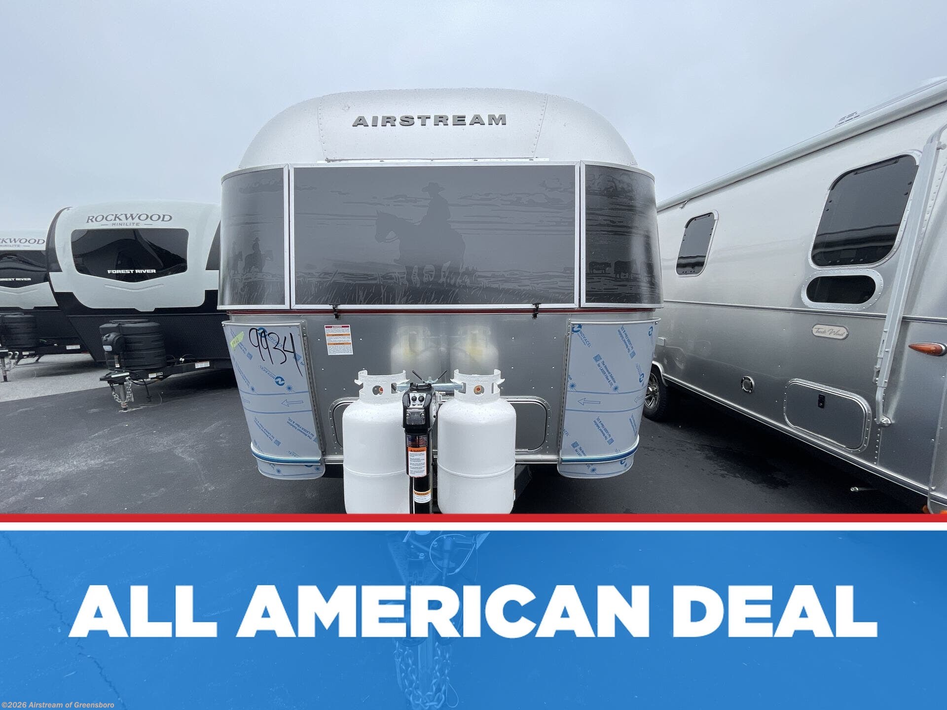 New 2026 Airstream  Stetson + 6666 Special Edition Queen Bed available in Colfax, North Carolina