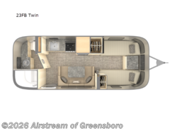 Used 2025 Airstream Flying Cloud 23FB Twin available in Colfax, North Carolina