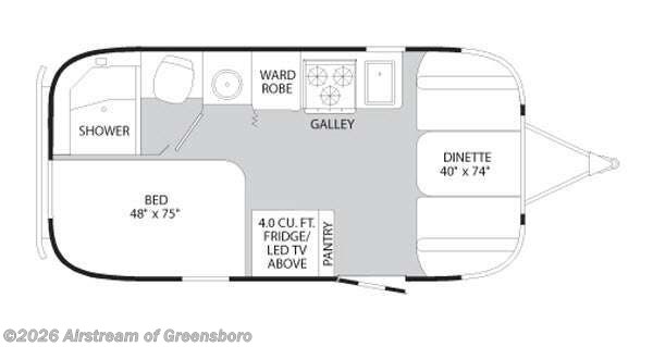 Used 2014  Airstream Flying Cloud 19 by Airstream from Airstream of Greensboro in Colfax, NC