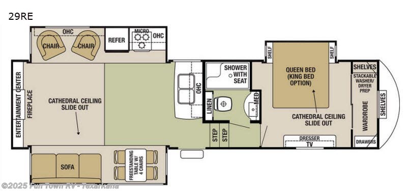 Used 2018 Forest River Cedar Creek Silverback 29RE available in Texarkana, Arkansas