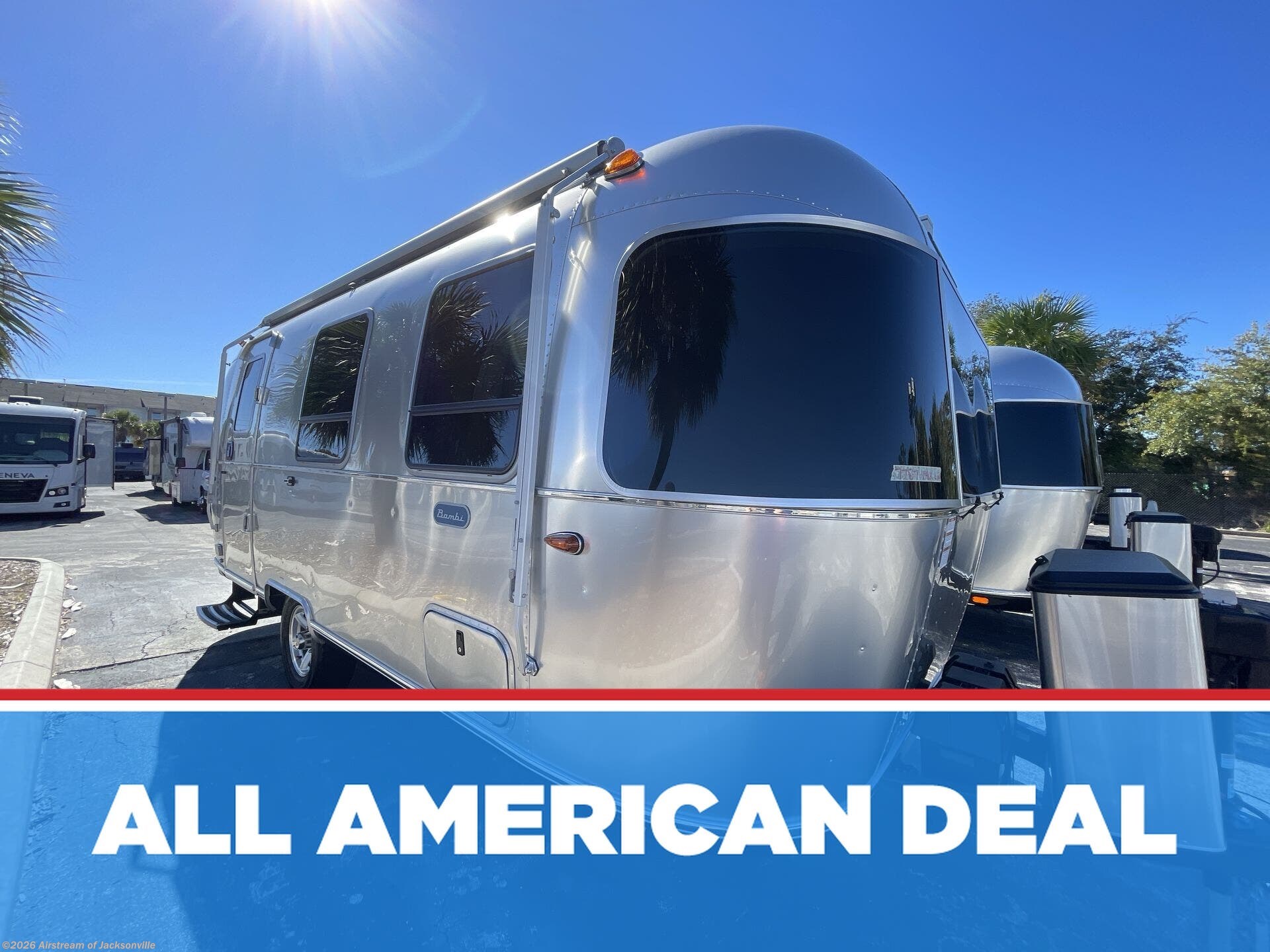 New 2026 Airstream Bambi 22FB available in Jacksonville, Florida