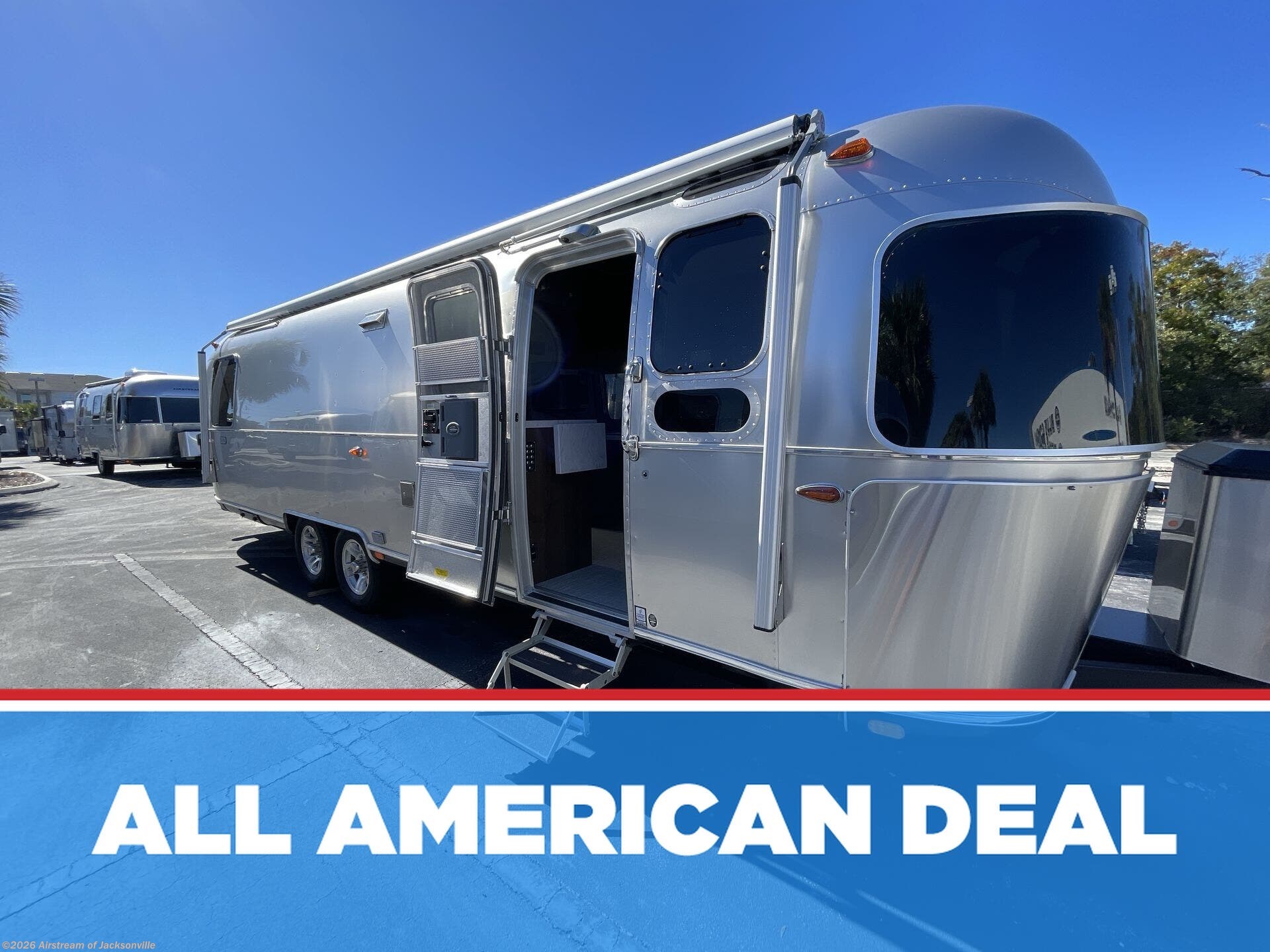 New 2026 Airstream Classic 30RB available in Jacksonville, Florida