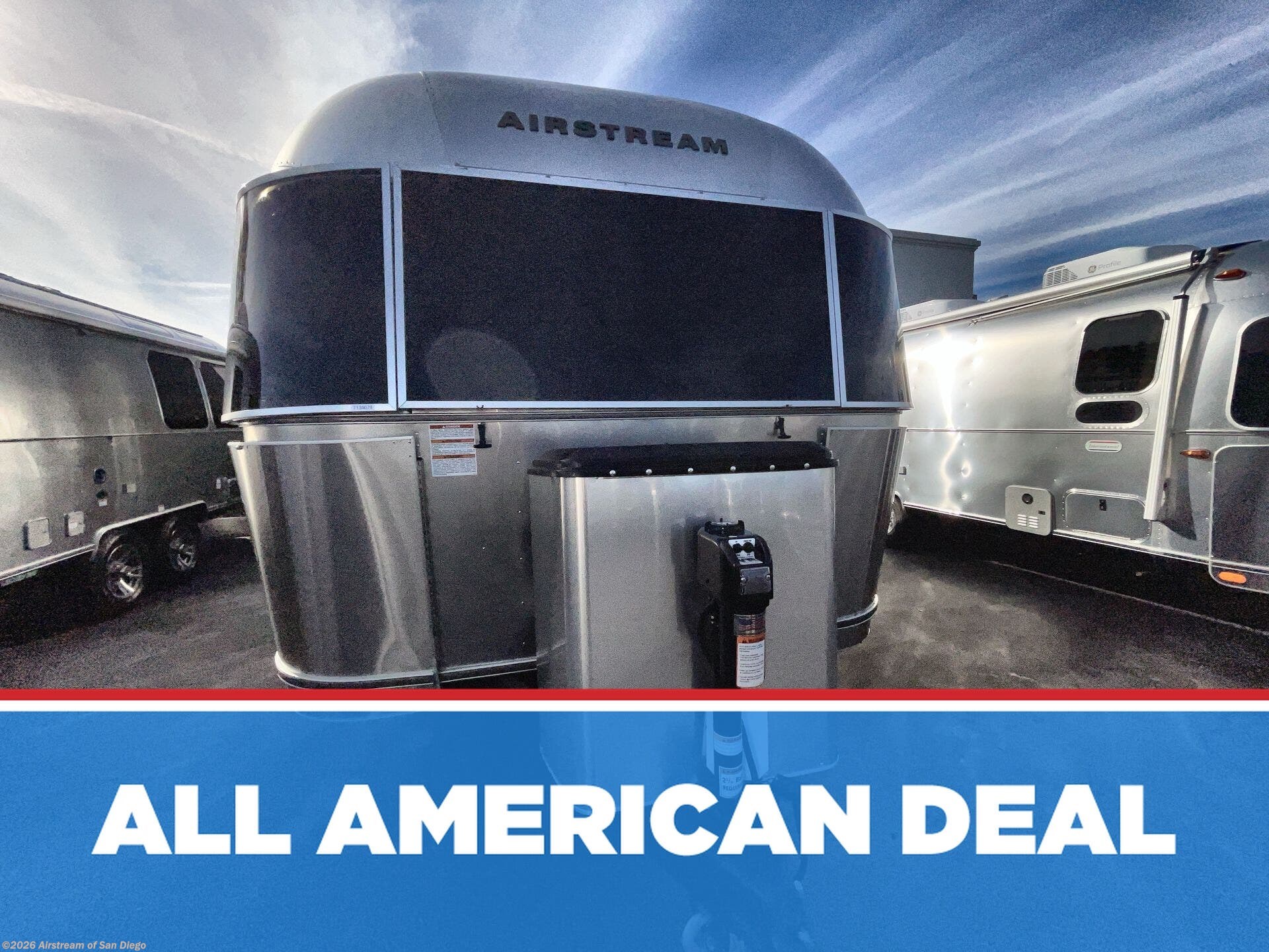 New 2026 Airstream Trade Wind 25FB available in San Diego, California