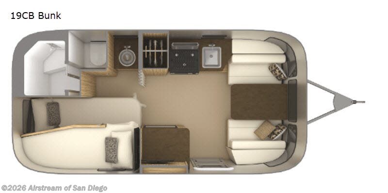 Used 2019 Airstream Flying Cloud 19CB Bunk available in San Diego, California