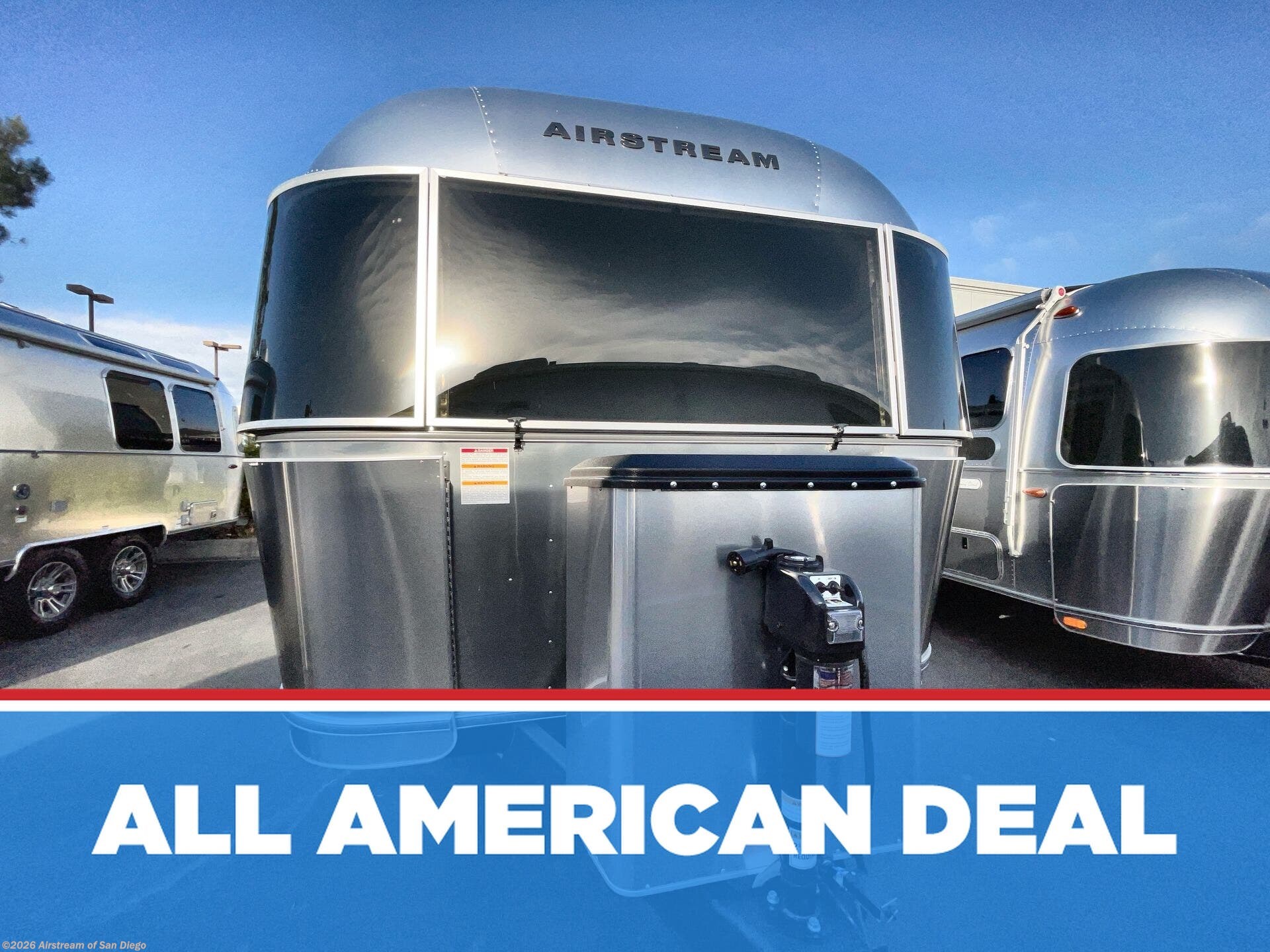 New 2026 Airstream Trade Wind 25FB available in San Diego, California