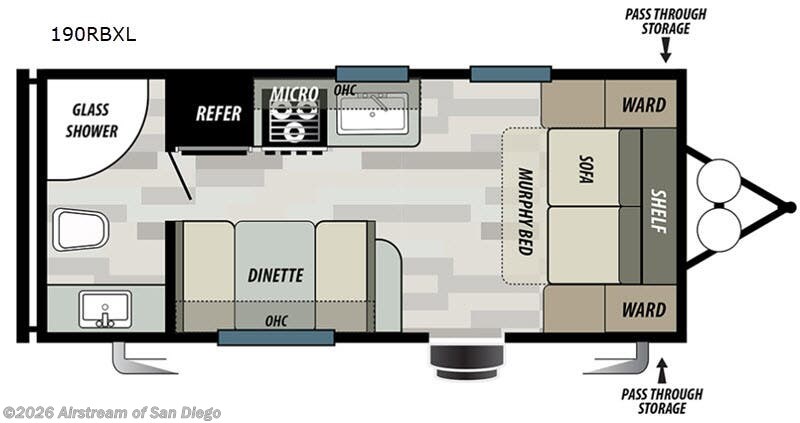 Used 2019 Forest River Salem Cruise Lite 190RBXL available in San Diego, California