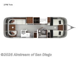 Used 2022 Airstream Globetrotter 27FB Twin available in San Diego, California
