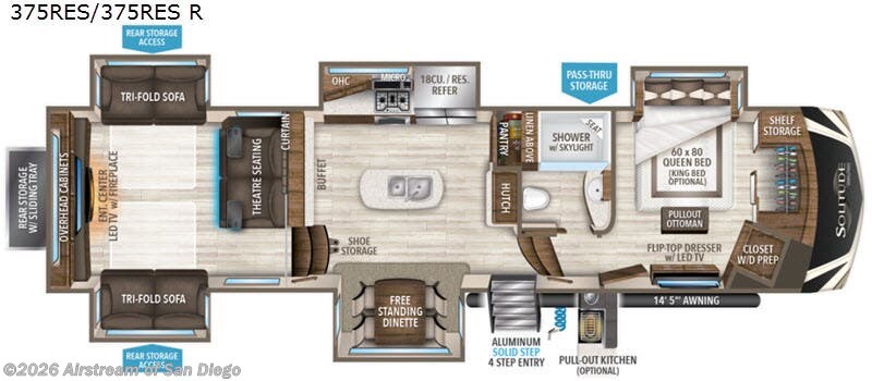 Used 2020 Grand Design Solitude 375RES available in San Diego, California