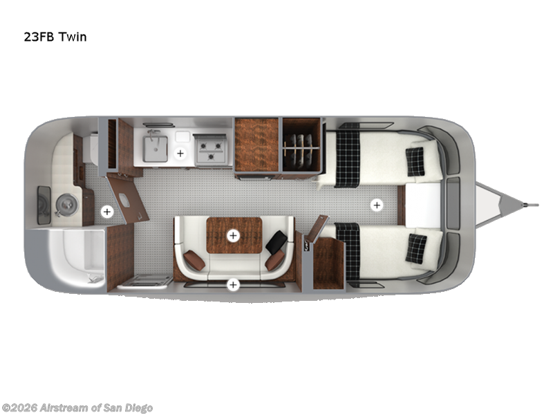 2022 Airstream Globetrotter 23FB Twin