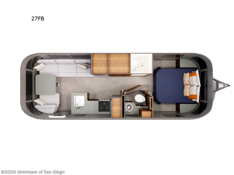 New 2027  Airstream Trade Wind 27FB by Airstream from Airstream of San Diego in San Diego, CA
