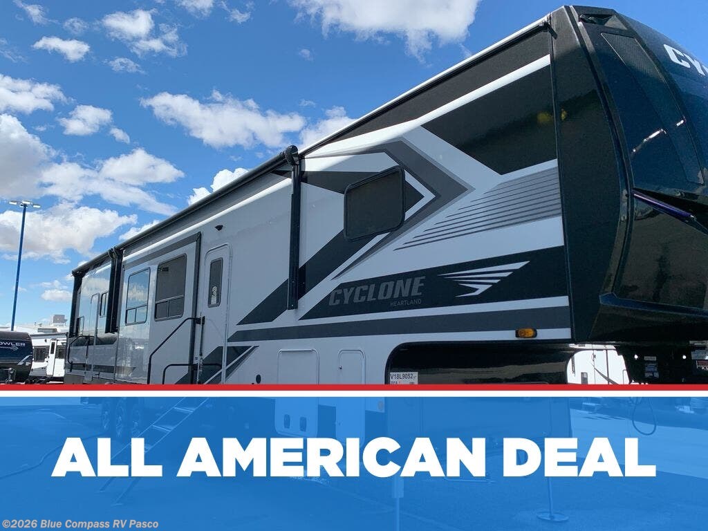 New 2027 Heartland Cyclone 3914 available in Pasco, Washington