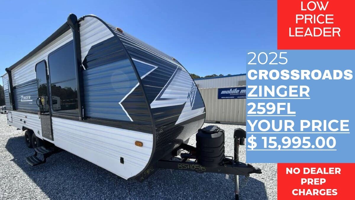 New 2025 CrossRoads Zinger Lite 259FL available in Panama City, Florida