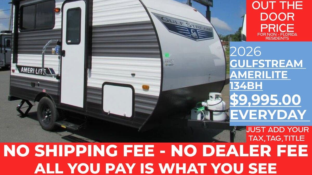 New 2026 Gulf Stream Ameri-Lite Super Lite 134BH available in Panama City, Florida