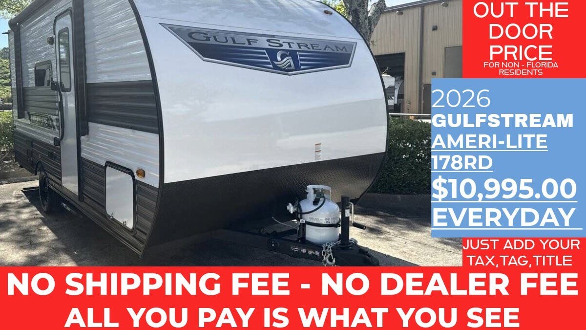 New 2026 Gulf Stream Ameri-Lite Super Lite 178RB available in Panama City, Florida