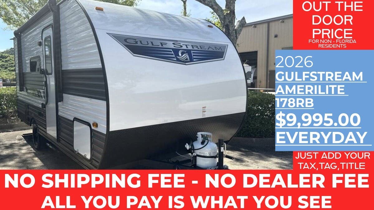 New 2026 Gulf Stream Ameri-Lite Super Lite 178RB available in Panama City, Florida