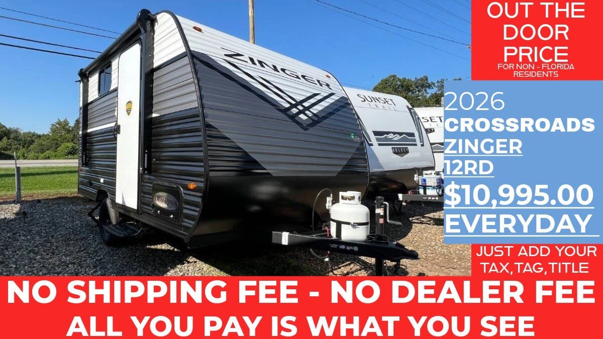 New 2026 CrossRoads Zinger Lite 12RD available in Panama City, Florida