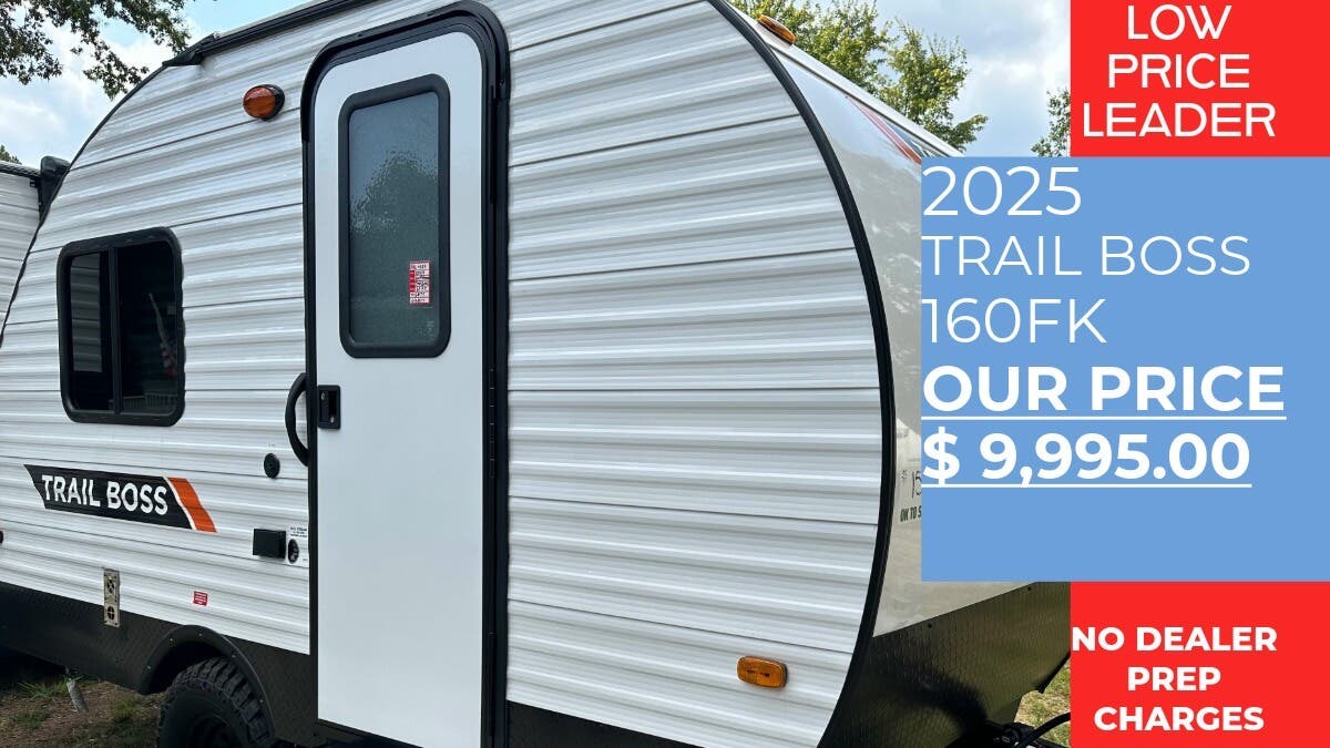 New 2025 Gulf Stream Trail Boss 160FK available in Panama City, Florida
