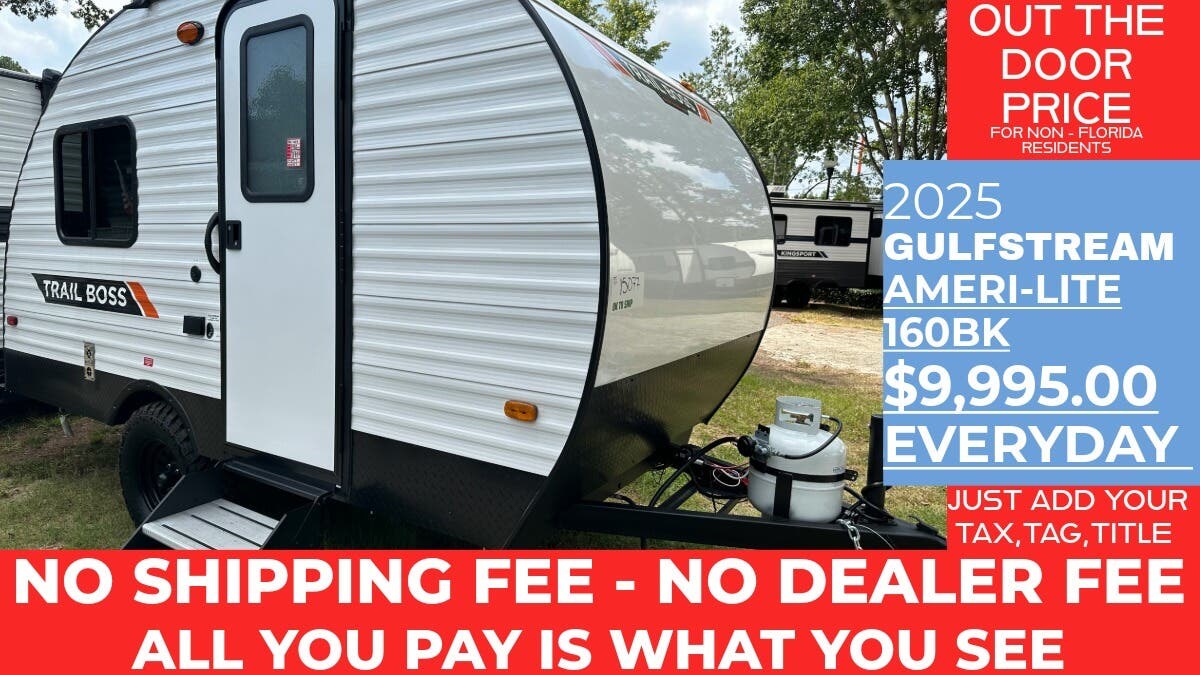 New 2025 Gulf Stream Trail Boss 160FK available in Panama City, Florida