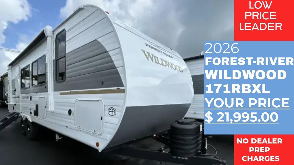 New 2026 Forest River Wildwood X-Lite 171RBXL available in Panama City, Florida