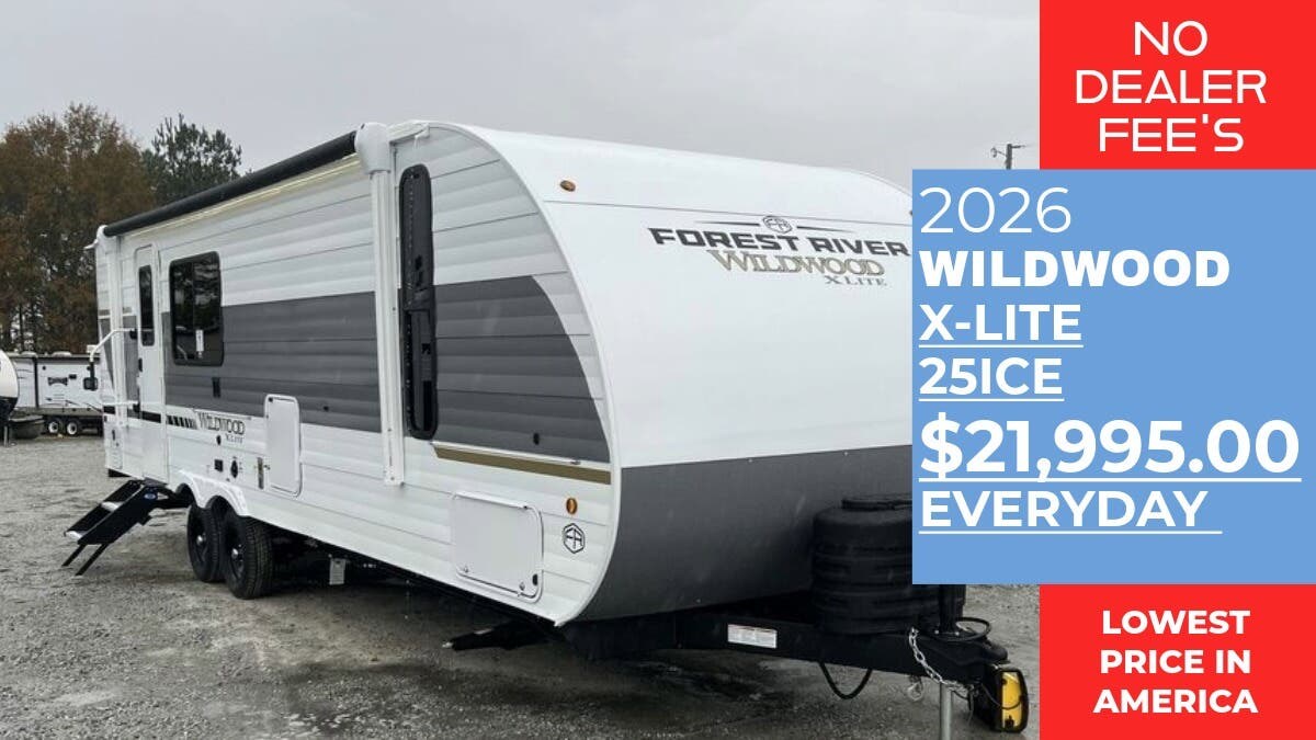 New 2026 Forest River Wildwood X-Lite 25ICE available in Panama City, Florida
