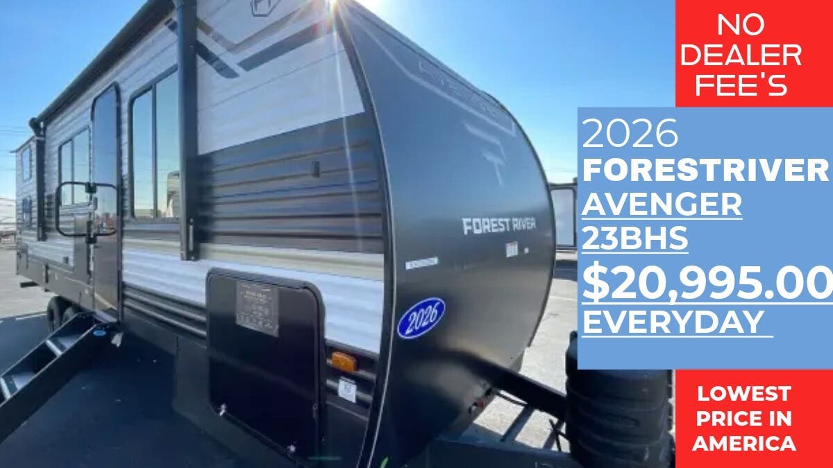 New 2026 Prime Time Avenger 23BHS available in Panama City, Florida