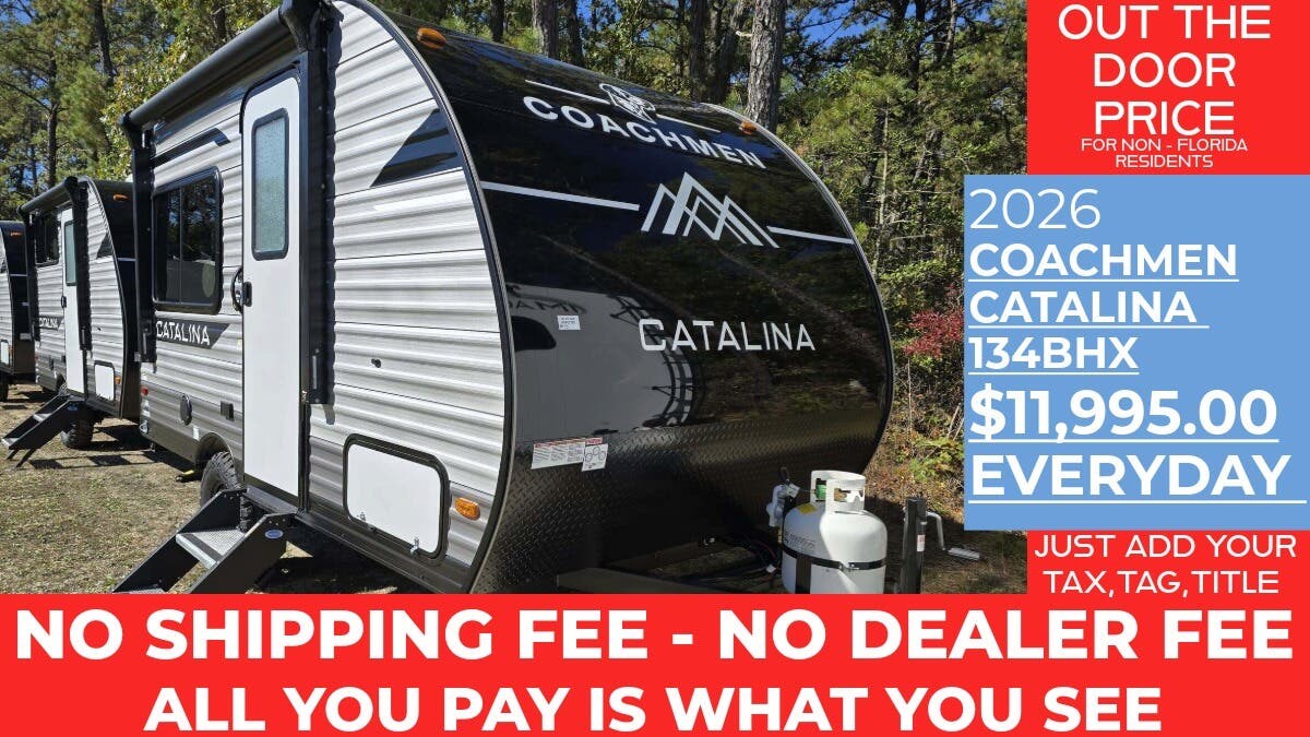 New 2026 Coachmen Catalina Summit Series 7 134BHX available in Panama City, Florida