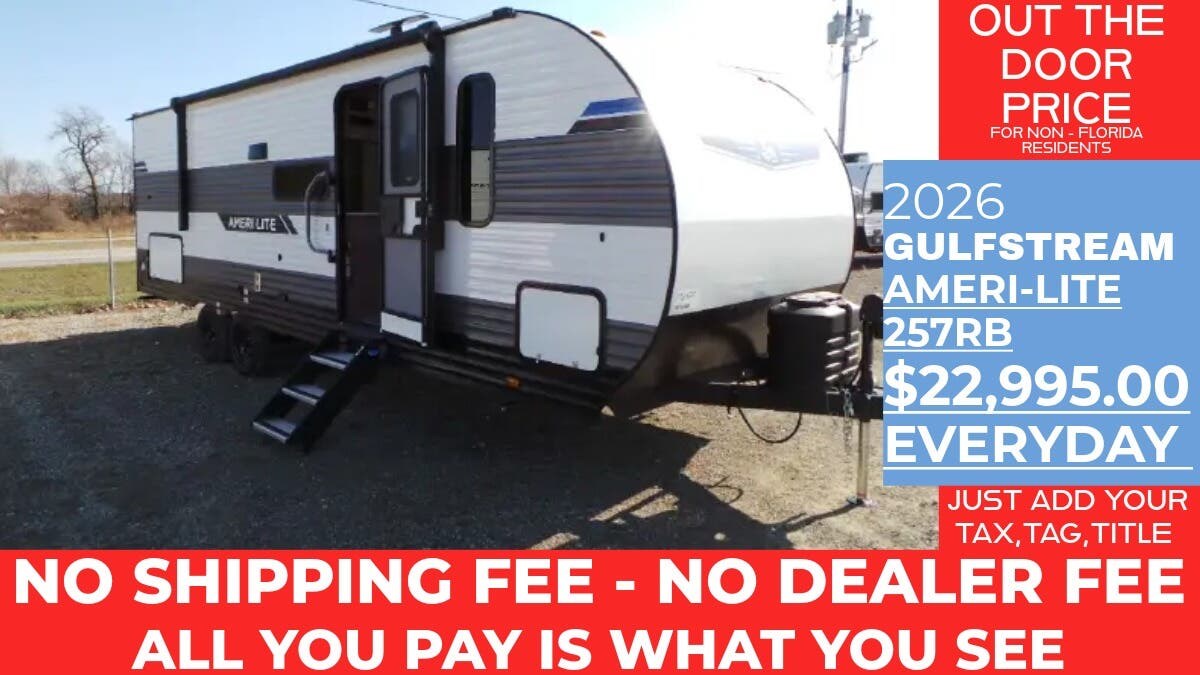 New 2026 Gulf Stream Ameri-Lite Ultra-Lite 257RB available in Panama City, Florida