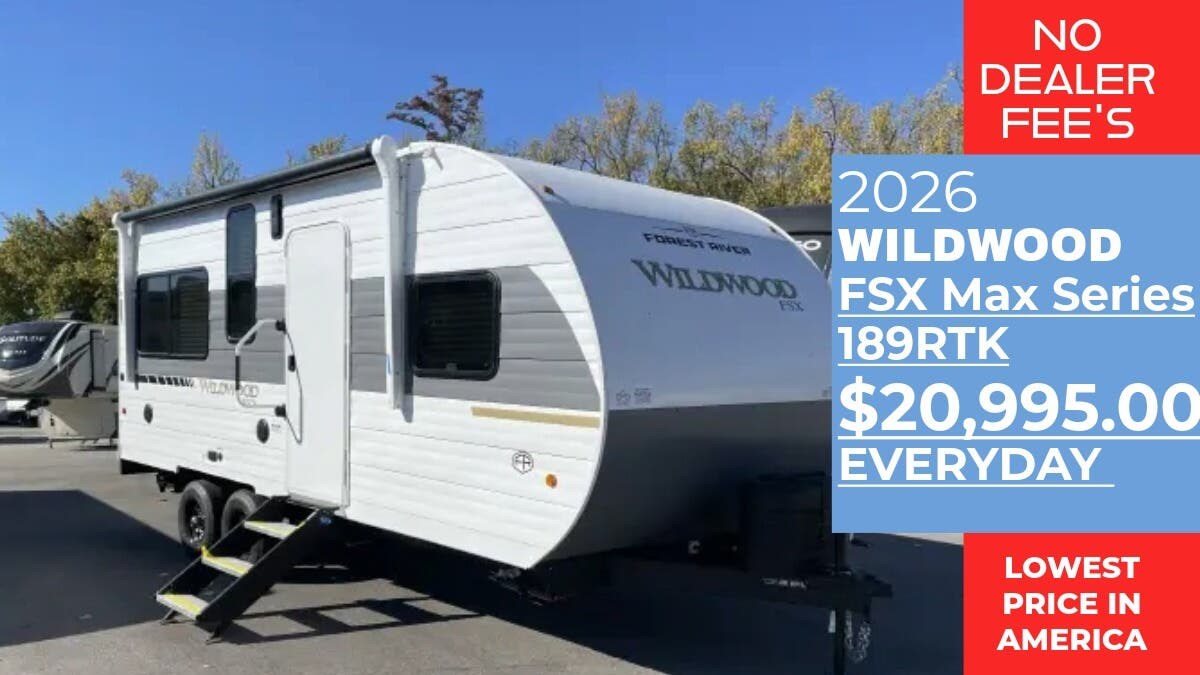 New 2026 Forest River Wildwood FSX Max Series 189RTK available in Panama City, Florida