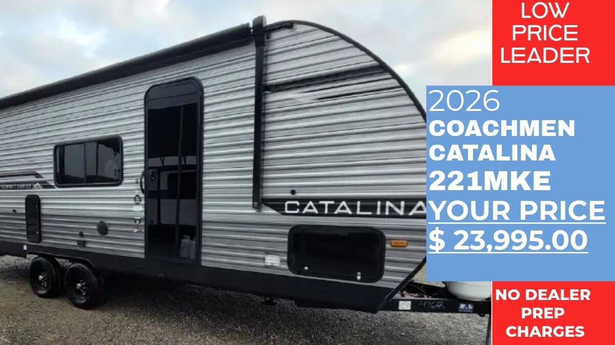 New 2026 Coachmen Catalina Summit Series 8 221MKE available in Panama City, Florida