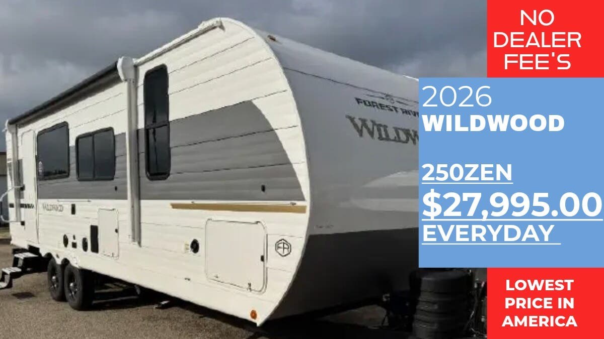 New 2026 Forest River Wildwood 250ZEN available in Panama City, Florida