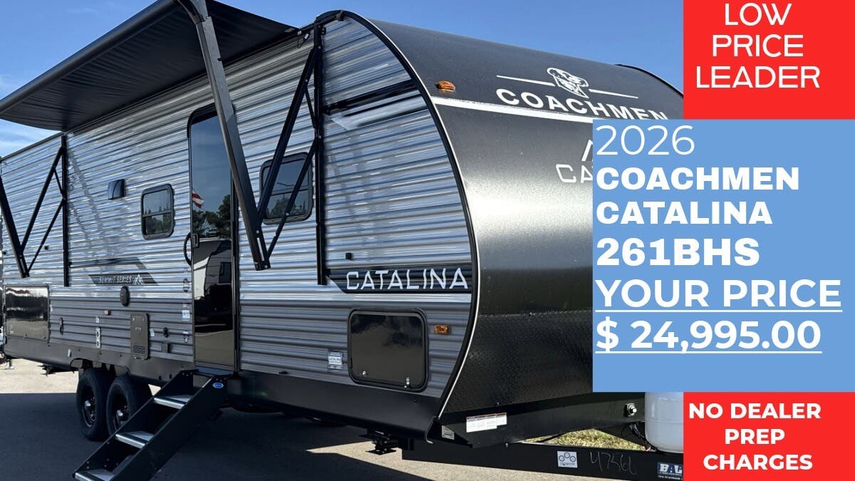 New 2026 Coachmen Catalina Summit Series 8 261BHS available in Panama City, Florida