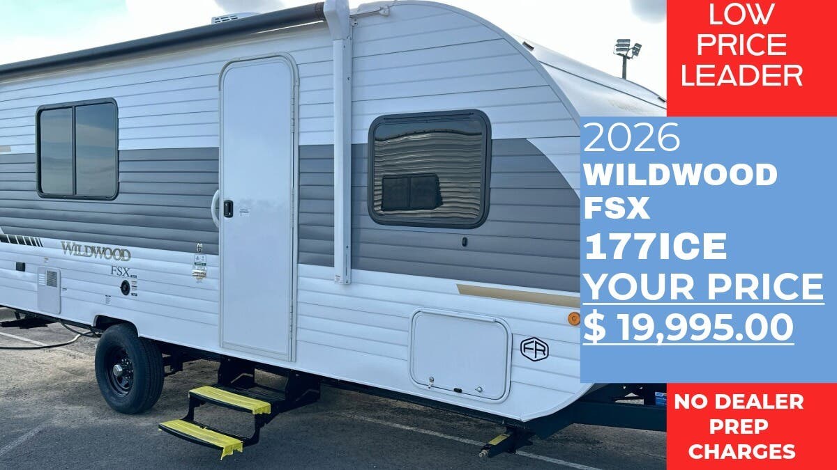 New 2026 Forest River Wildwood FSX 177ICE available in Panama City, Florida