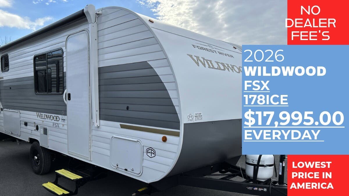 New 2026 Forest River Wildwood FSX 178ICE available in Panama City, Florida