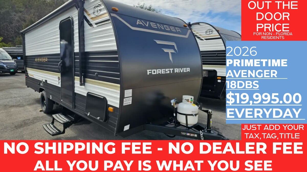 New 2026 Prime Time Avenger LT 18DBS available in Panama City, Florida