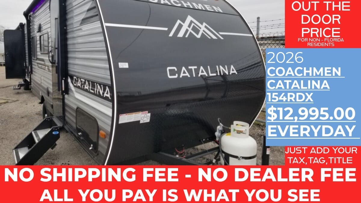 New 2026 Coachmen Catalina Summit Series 7 154RDX available in Panama City, Florida