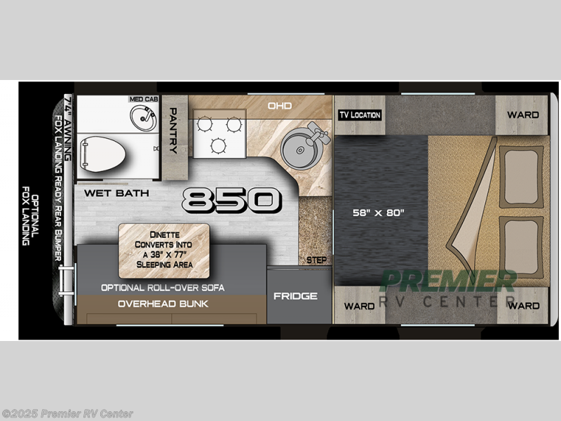 New 2025 Northwood Wolf Creek 850 available in Lewiston, Idaho