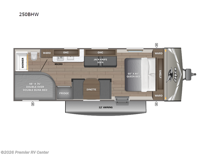 New 2027 Jayco Jay Flight 250BHW available in Lewiston, Idaho