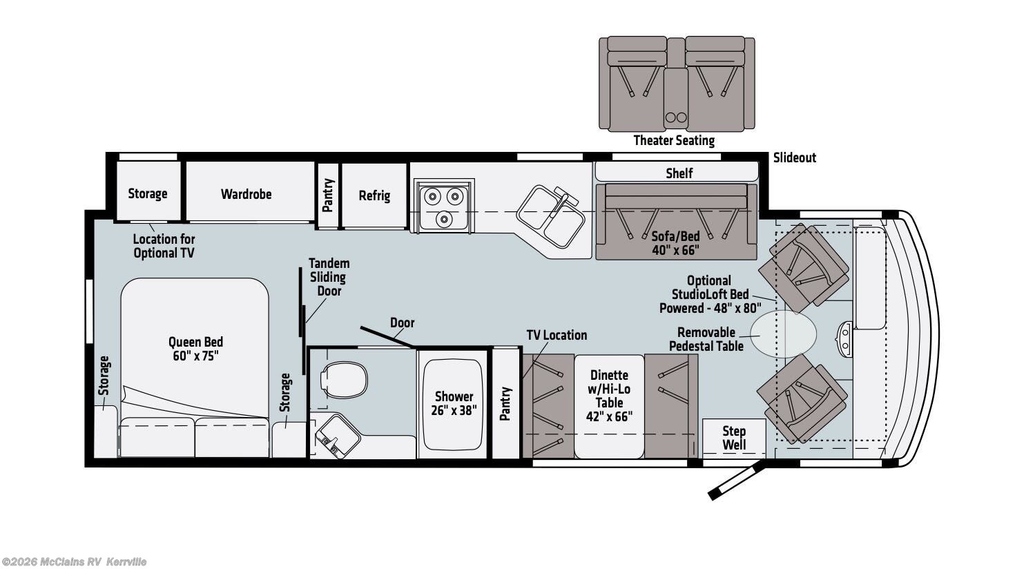 Used 2022 Winnebago Vista 29V available in Kerrville, Texas