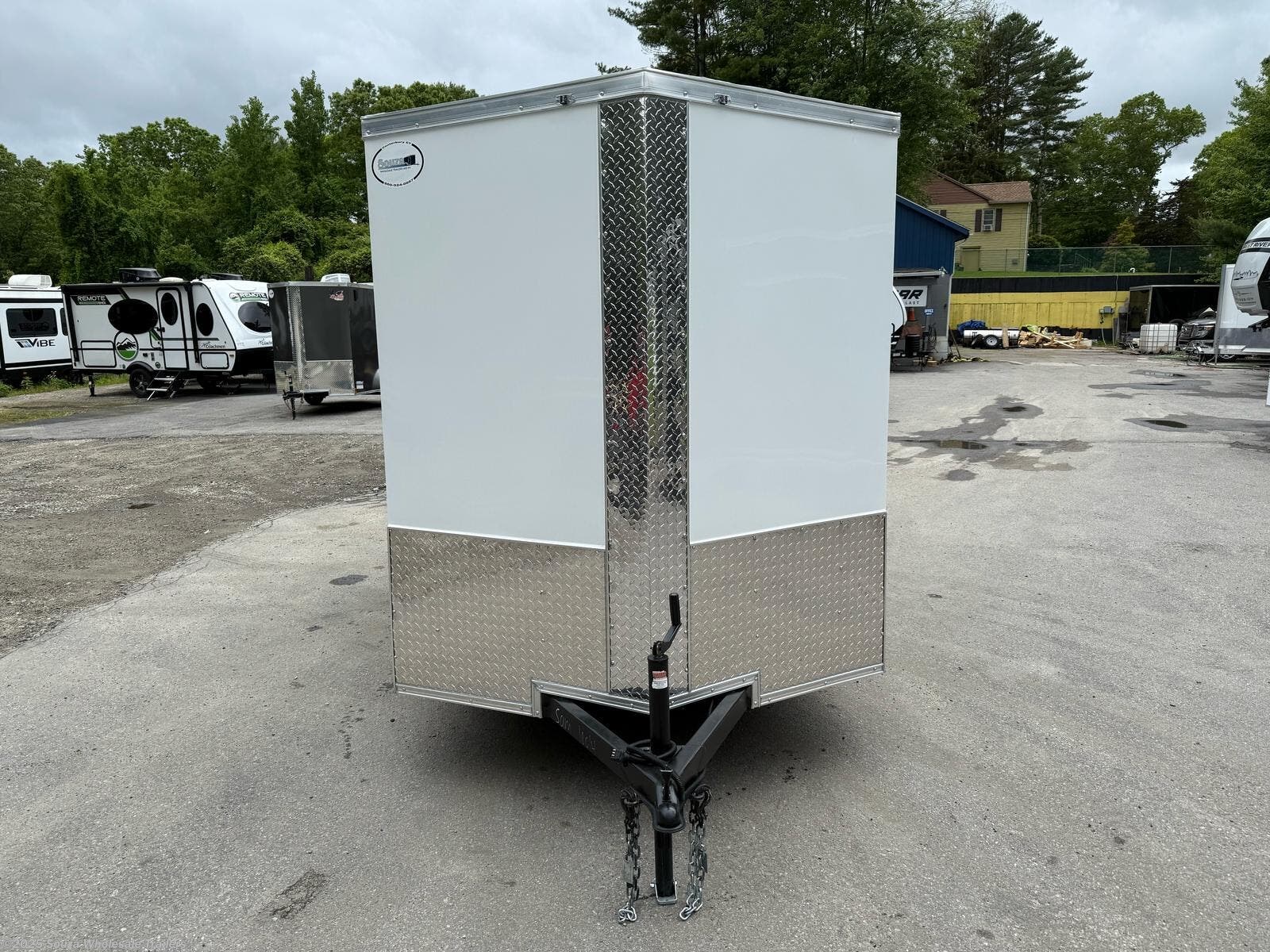 New 2025 J&C Cargo  6X12SA W/ REAR RAMP DOOR Base available in Canterbury, Connecticut
