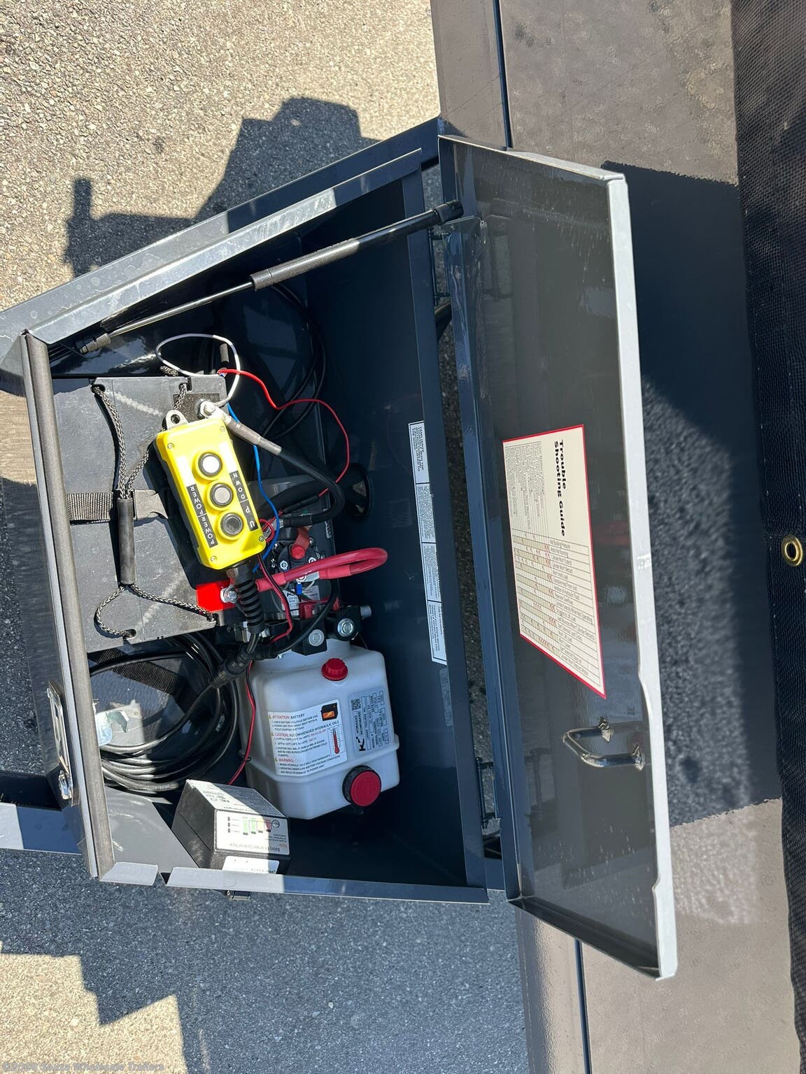 New 2026 Lamar DM 77" X 10' 18" WELD-ON SIDES  DUMP TRAIL Base available in Canterbury, Connecticut